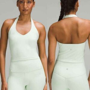 NWT- Lululemon- Women’s Align Halter Tank Top Mint Green, Size 14
